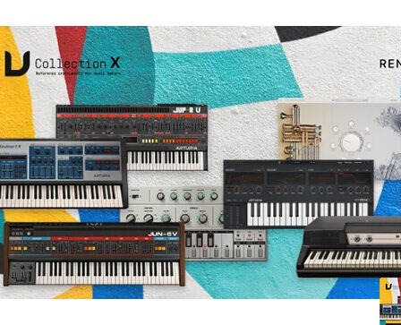 19个虚拟合成乐器音源插件 Arturia Synths Collection v2024.11 MacOS-MORiA (包含Wurli Vocoder V Synthx V Stage-73 v2 SQ80 V Prophet-VS V Piano v3 OP-Xa V Modular v3 MiniBrute Mini V4 Mellotron V Matrix-12 V KORG MS-20 V Emulator II V DX7 V Buchla Easel V Arturia ARP 2600 V Arturia Acid v1.1.3 5305)