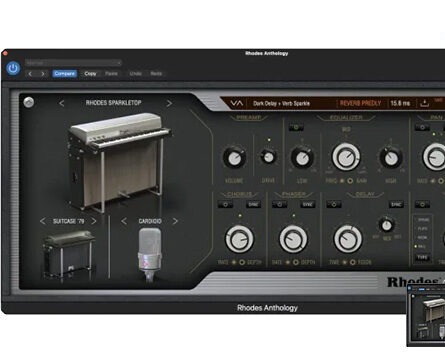 罗兹钢琴模拟音源 Rhodes Anthology v1.0.0 R2R Win