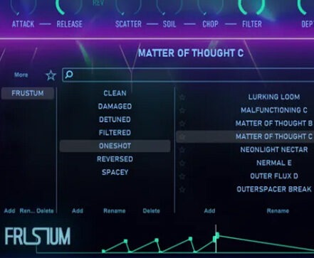 混合采样合成器 Rigid Audio Frustum