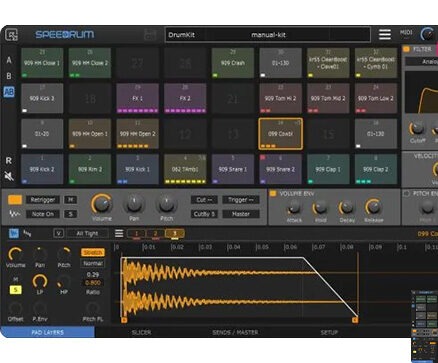 鼓机采样器 Apisonic Audio Speedrum v2.2.1 R2R