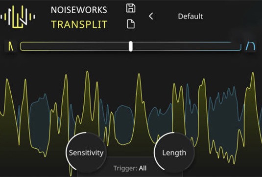 最高精度瞬态设计器 NoiseWorksAudio TranSplit v1.0.0 Win （Noise Works Audio Tran Split）