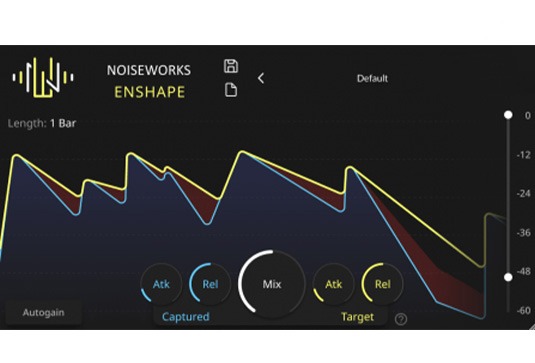 包络式动态处理一体机 NoiseWorksAudio Enshape v1.0.3 REPACK Win （Noise Works Audio）