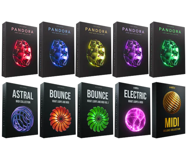 嘻哈电音Midi综合套装 Cymatics Black Friday MIDI Bundle v2024