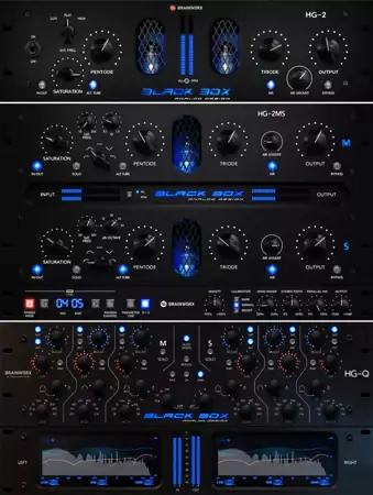 黑盒子插件套装 Plugin Alliance Black Box Analog Design Bundle 2024.12 MacOS-HCiSO （HG-2 HG-2MS HG-Q）