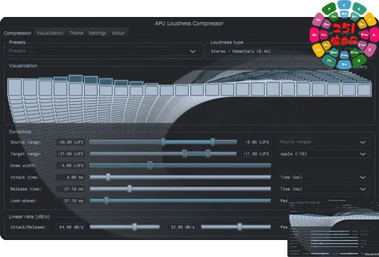 响度压缩器插件 APU Software APU Loudness Compressor v3.0.7 R2R