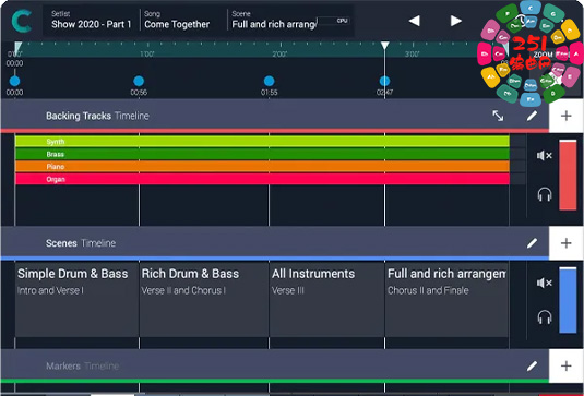 现场表演工作流程管理软件 Audio Modeling Camelot v2.2.13 R2R Win