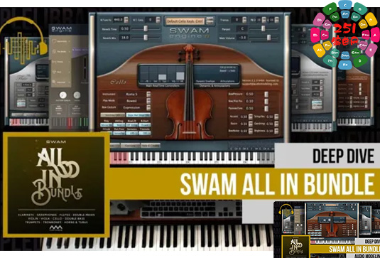物理建模管弦乐音源套装 Audio Modeling SWAM Bundle v2024.11.2 CE Win （包含Cello Clarinets Double Bass Double Reeds Flutes Horns and Tubas Saxophones String Sections Trombones Trumpets Viola Violin）