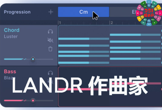AI智能编曲作曲家插件 LANDR Composer v1.0.2 R2R Win