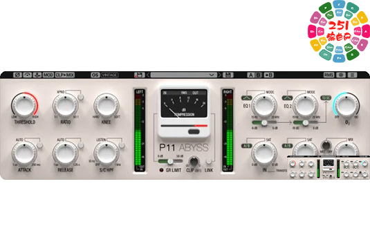 变色龙压缩效果器 Pulsar Modular P11 Abyss v2.1.2