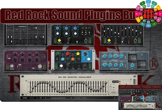 综合混音插件套装 Red Rock Sound All Plug-ins Bundle v2024.11 R2R Win （包含 录音机 AQ550 AQ550B AQ560 EQ560 BQ-A EQ 3 uniQ HLF-3C EXCITER 低音增强器 SA 60 EQ 302 COMP 609）