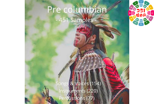 前哥伦布时期的世界音乐采样 World Music Samples Pre Columbian WAV