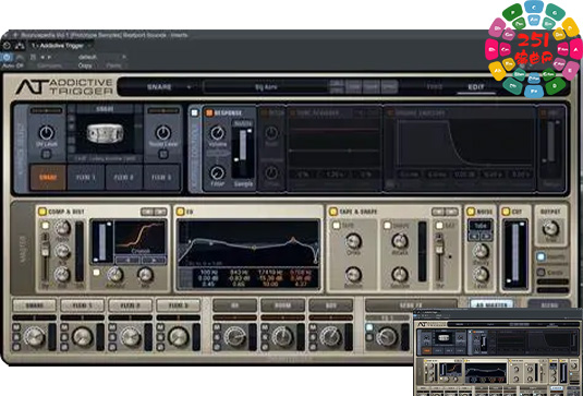 鼓音色替换插件 XLN Audio Addictive Trigger Complete v1.3.5