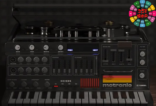 LOFI复古综合音源 Tonesil MoTronic v1.0.1