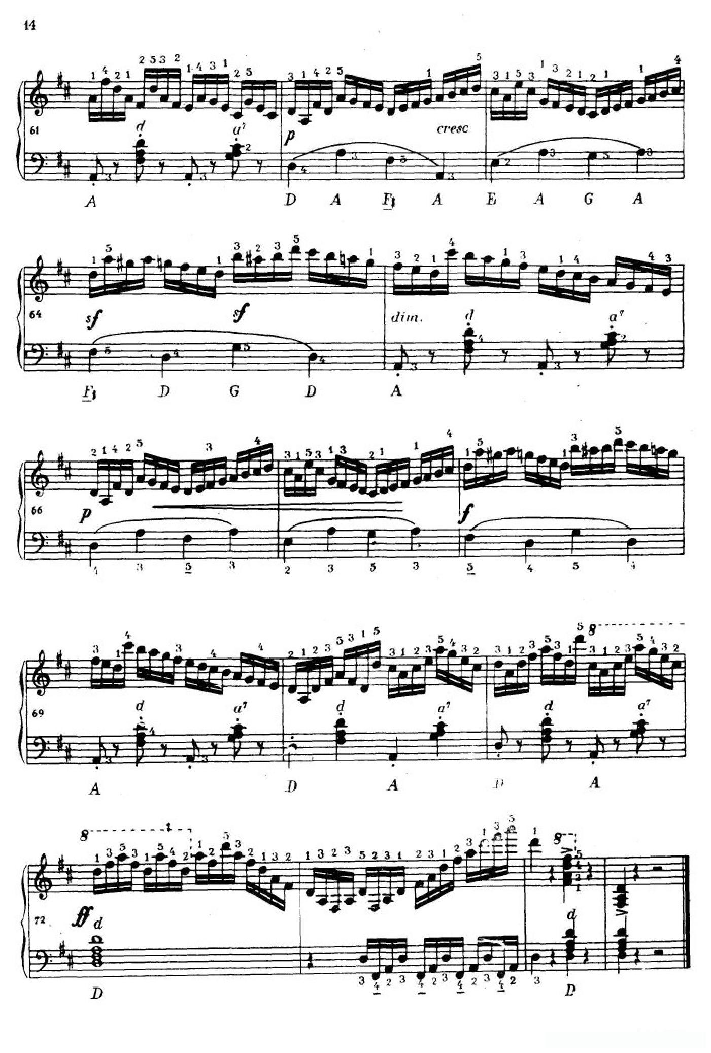 《车尔尼手风琴练习曲集》第Ⅳ册（第1——2首）简谱 - 乐谱