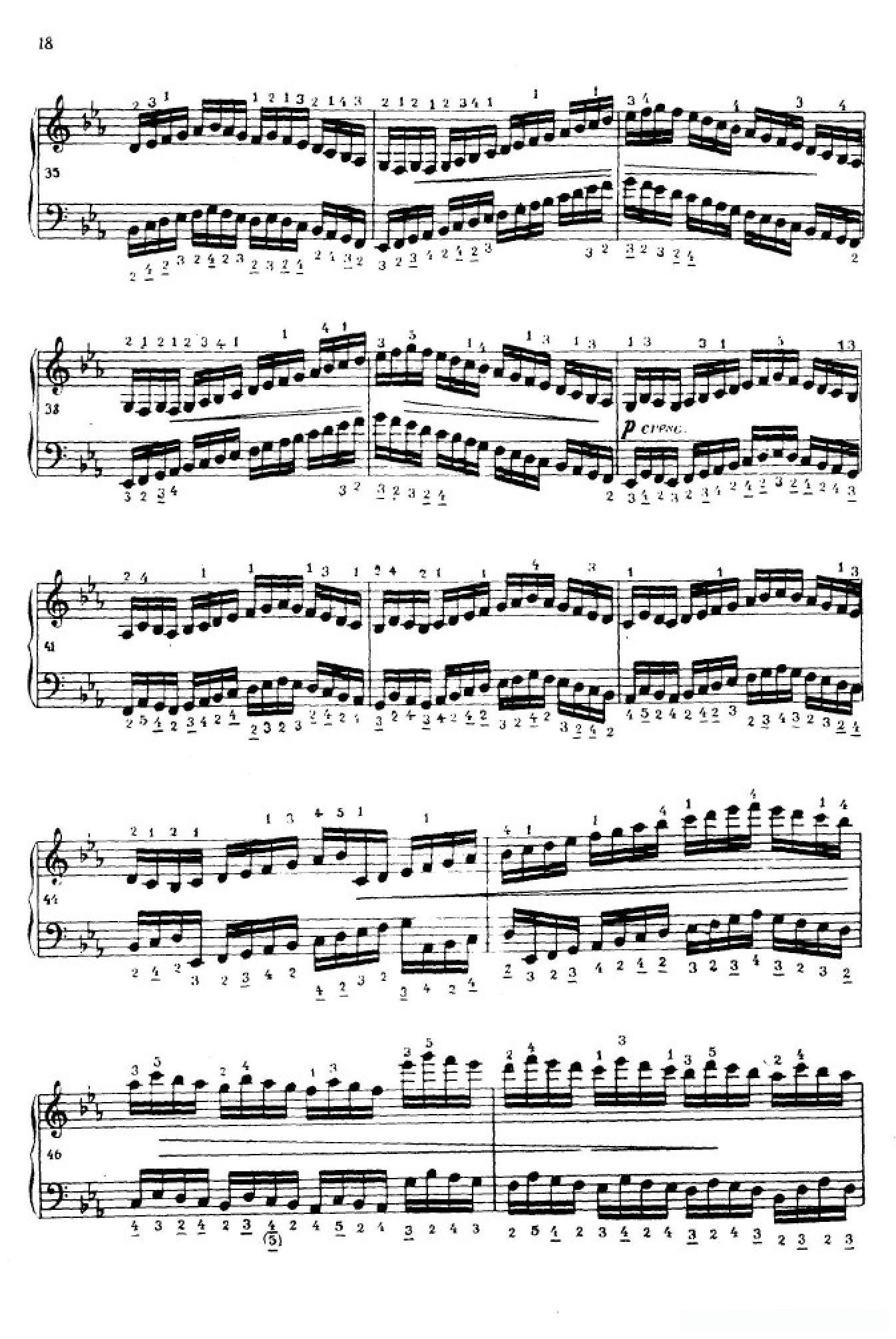 《车尔尼手风琴练习曲集》第Ⅳ册（第3——5首）简谱 - 乐谱