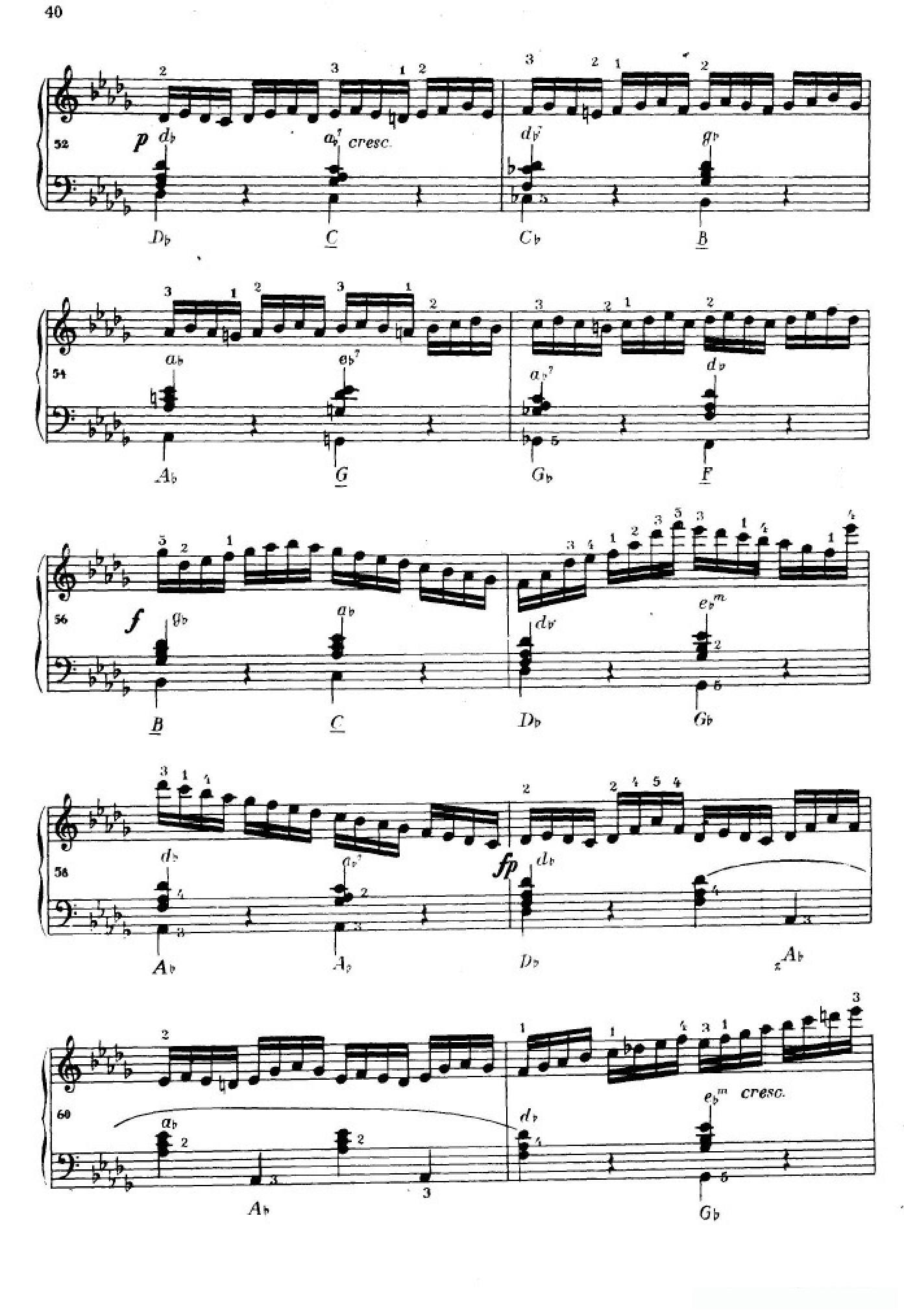 《车尔尼手风琴练习曲集》第Ⅳ册（第7首）简谱 - 乐谱