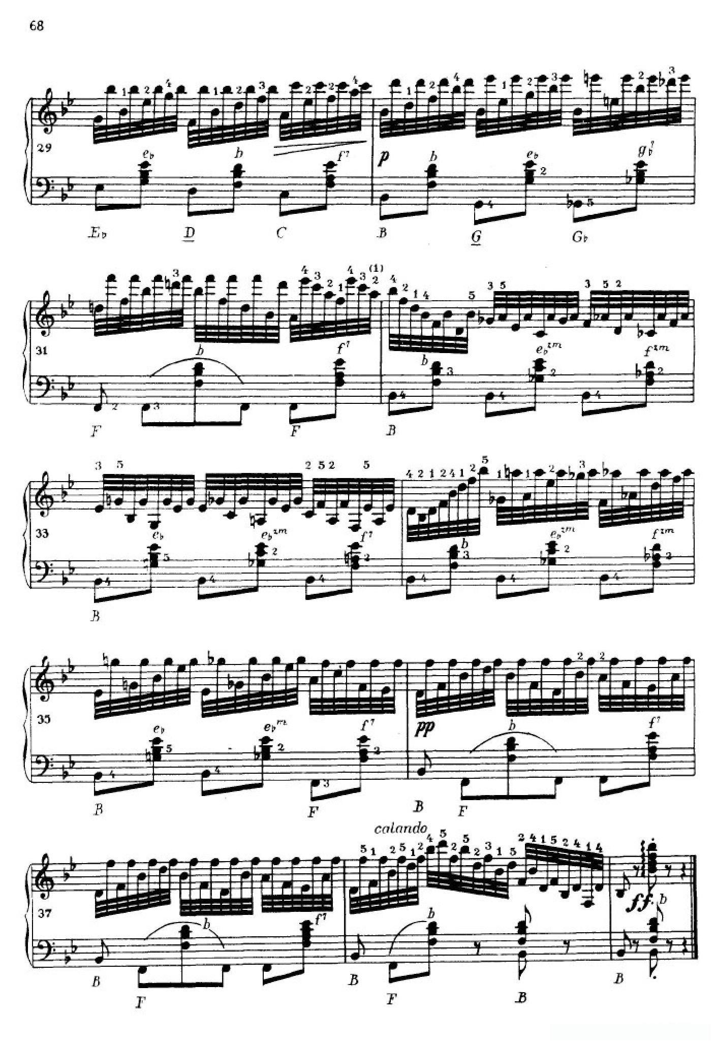 《车尔尼手风琴练习曲集》第Ⅳ册（第13首）简谱 - 乐谱