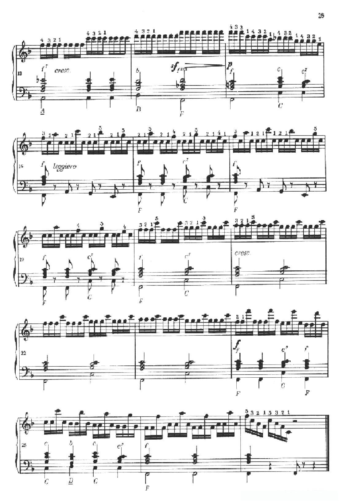 《车尔尼手风琴练习曲集》第Ⅱ册（第9——11首）简谱 - 乐谱