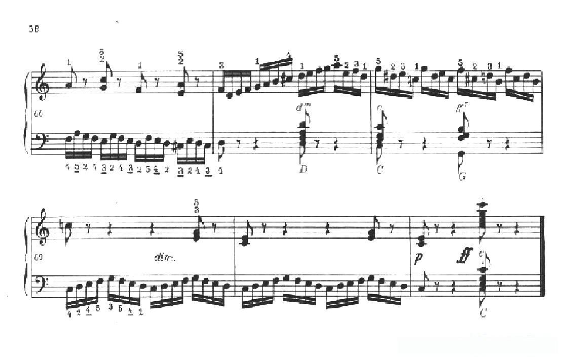 《车尔尼手风琴练习曲集》第Ⅱ册（第15——17首）简谱 - 乐谱