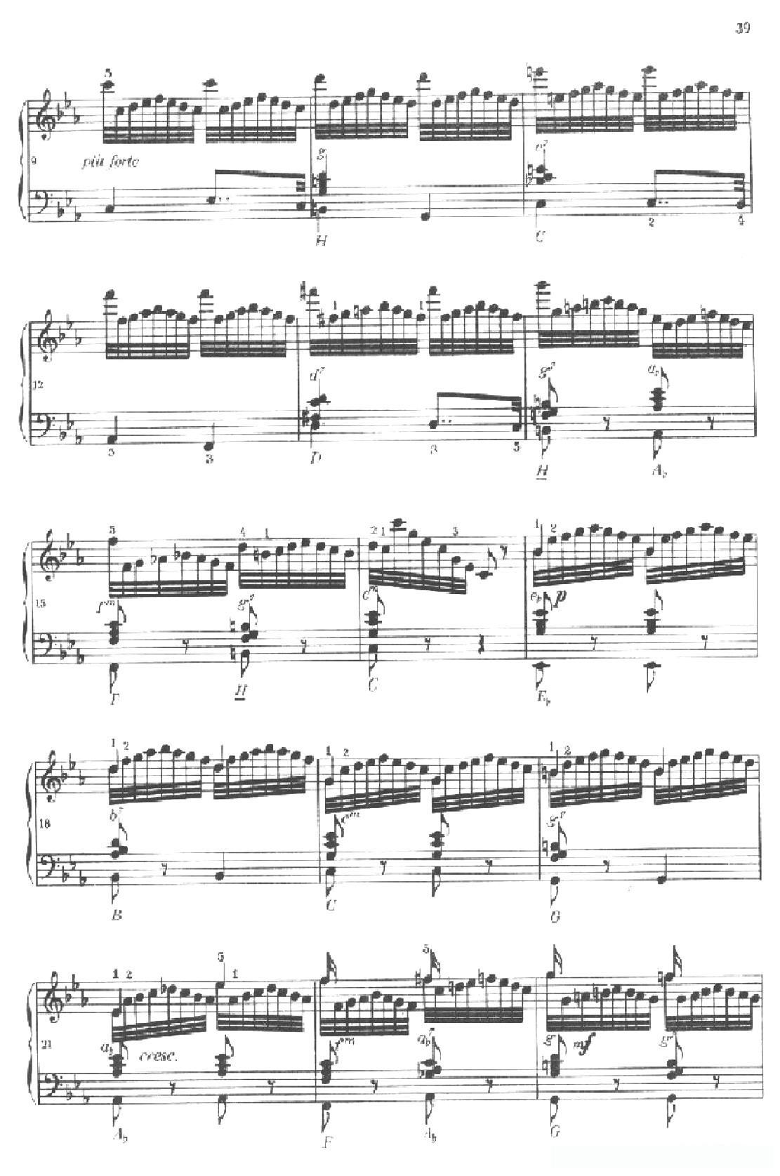 《车尔尼手风琴练习曲集》第Ⅱ册（第18——20首）简谱 - 乐谱