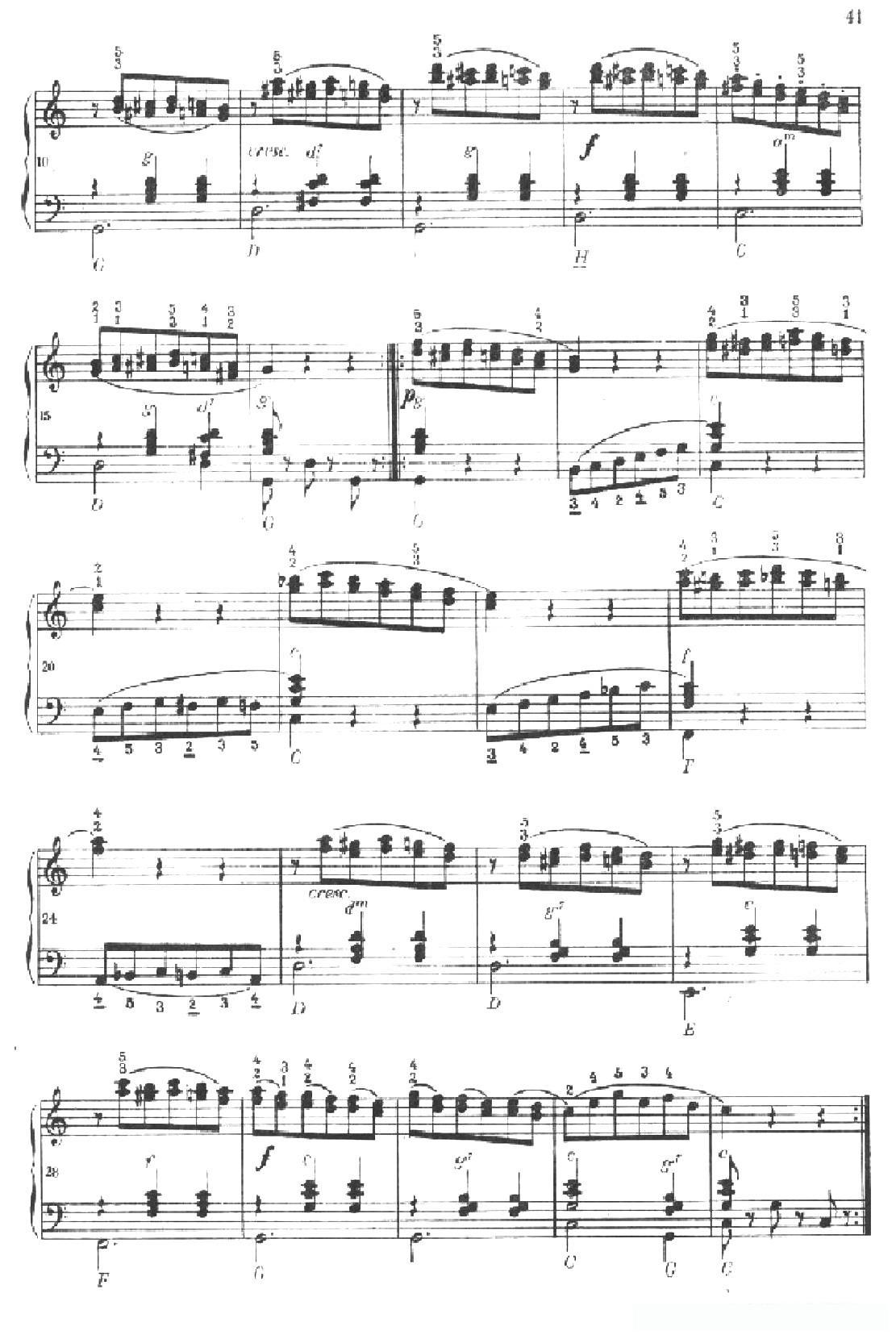 《车尔尼手风琴练习曲集》第Ⅱ册（第18——20首）简谱 - 乐谱