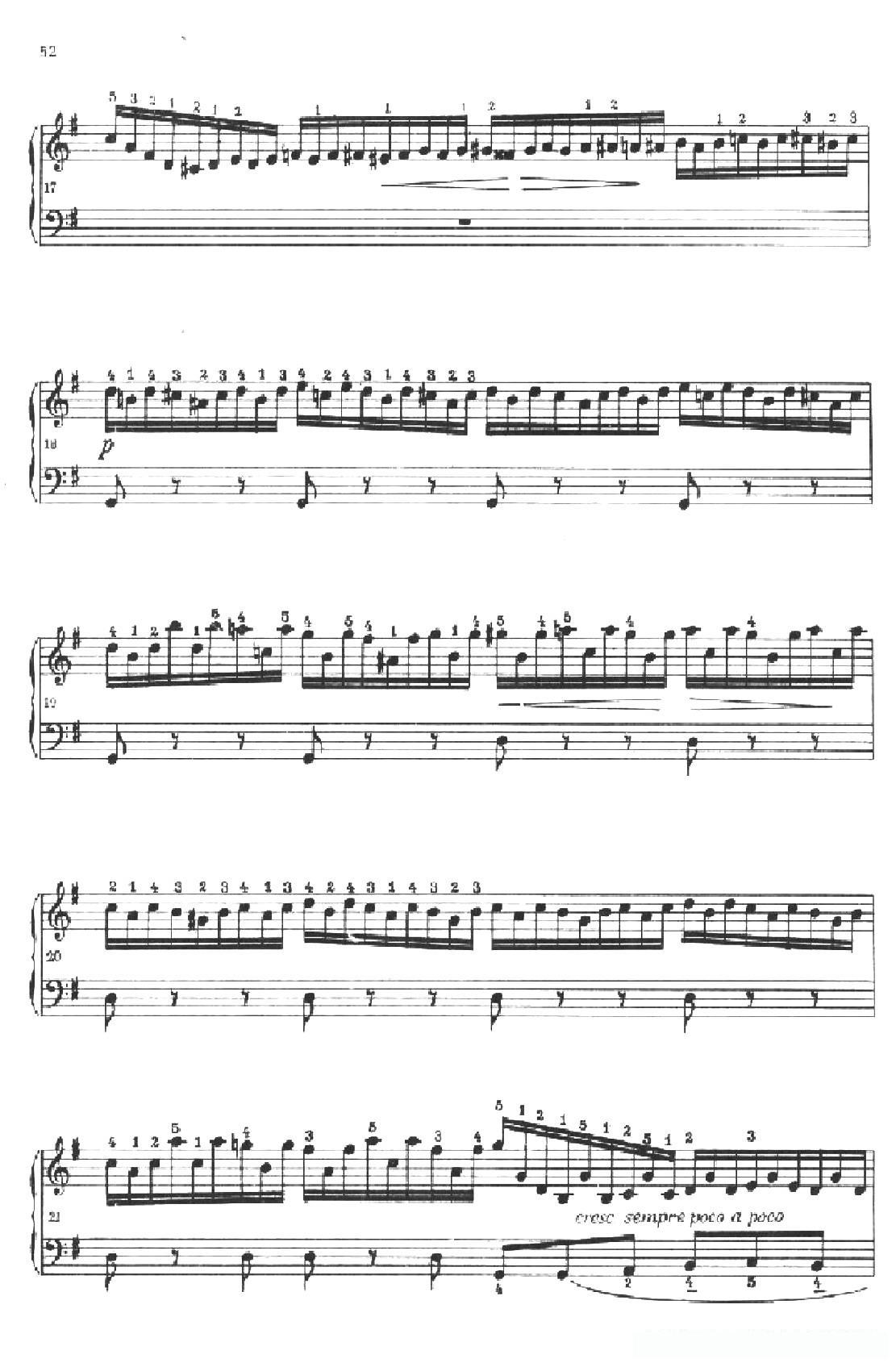 《车尔尼手风琴练习曲集》第Ⅱ册（第21——23首）简谱 - 乐谱