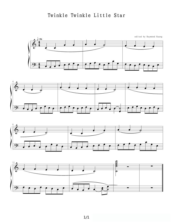 天之涯_吉他谱简谱 - 乐谱