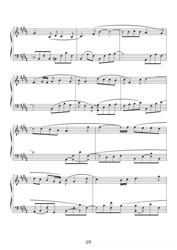 我要歌唱_吉他谱简谱 - 乐谱