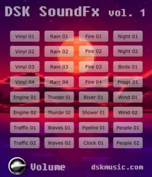 DSK SoundFx vol. 1插件
