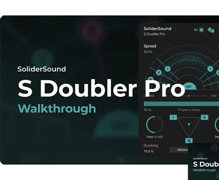 立体声场拓展插件 SoliderSound S Doubler Pro v1.0.0 BUBBiX Win