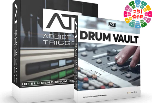智能鼓声替换插件 XLN Audio Addictive Trigger Drum Vault Bundle v1.3.6 MacOS