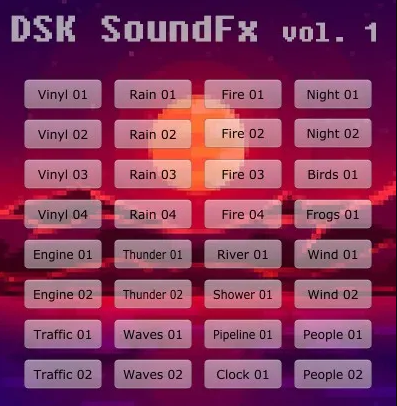 DSK SoundFx vol. 1插件