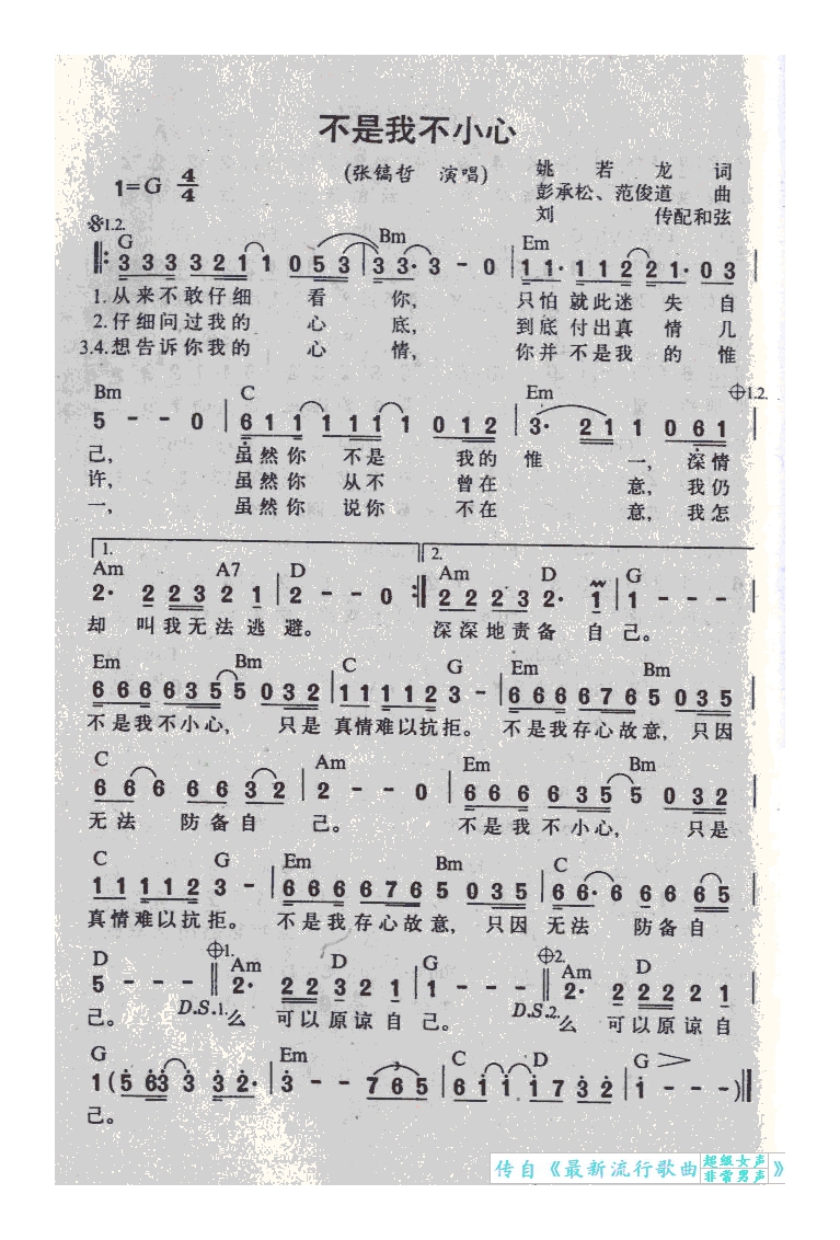 张镐哲-不是我不小心