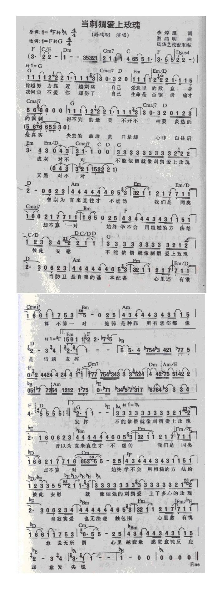 游鸿明-当刺猬爱上玫瑰