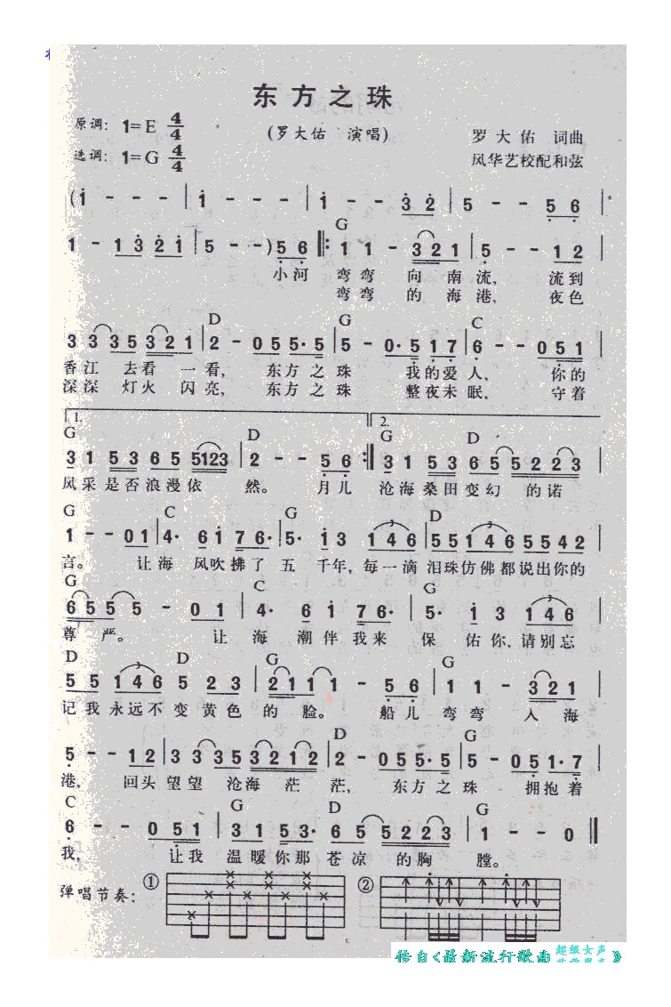 罗大佑-东方之珠