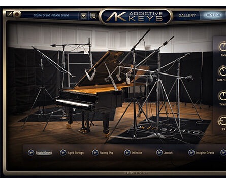 ADD经典键盘钢琴 XLN Audio Addictive Keys Complete v1.6.3.2 R2R Win
