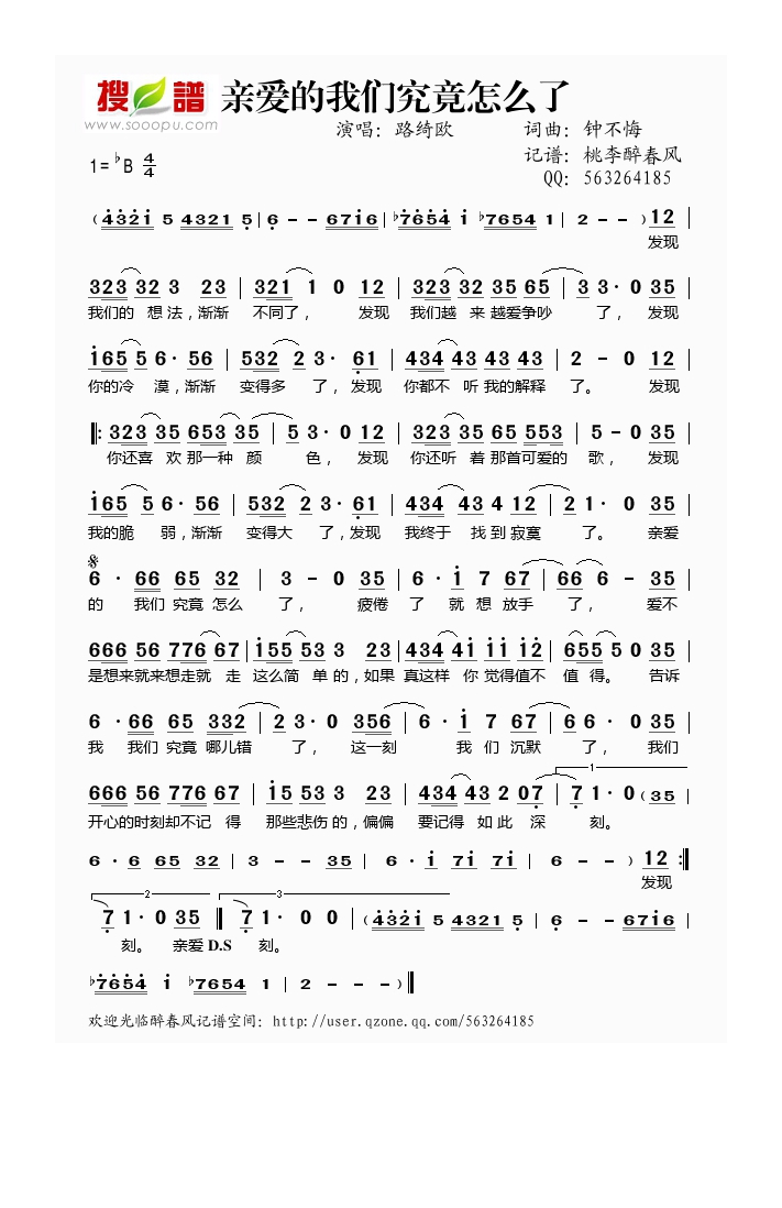 璐绮欧-亲爱的我们究竟怎么了