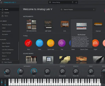 模拟合成器 Arturia Analog Lab V Pro v5.11.0 资源下载