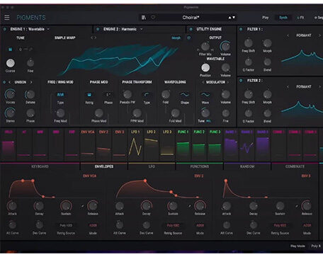 混合电子合成器 Arturia Pigments v6.0.1 CE Win 资源下载