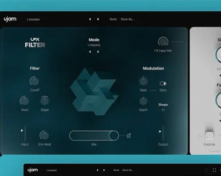 合成滤波效果器 uJAM UFX FILTER v1.0.0 Mac MORiA 资源下载