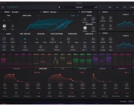 混合电子合成器 Arturia Pigments v6.0.1 CE Win 资源下载