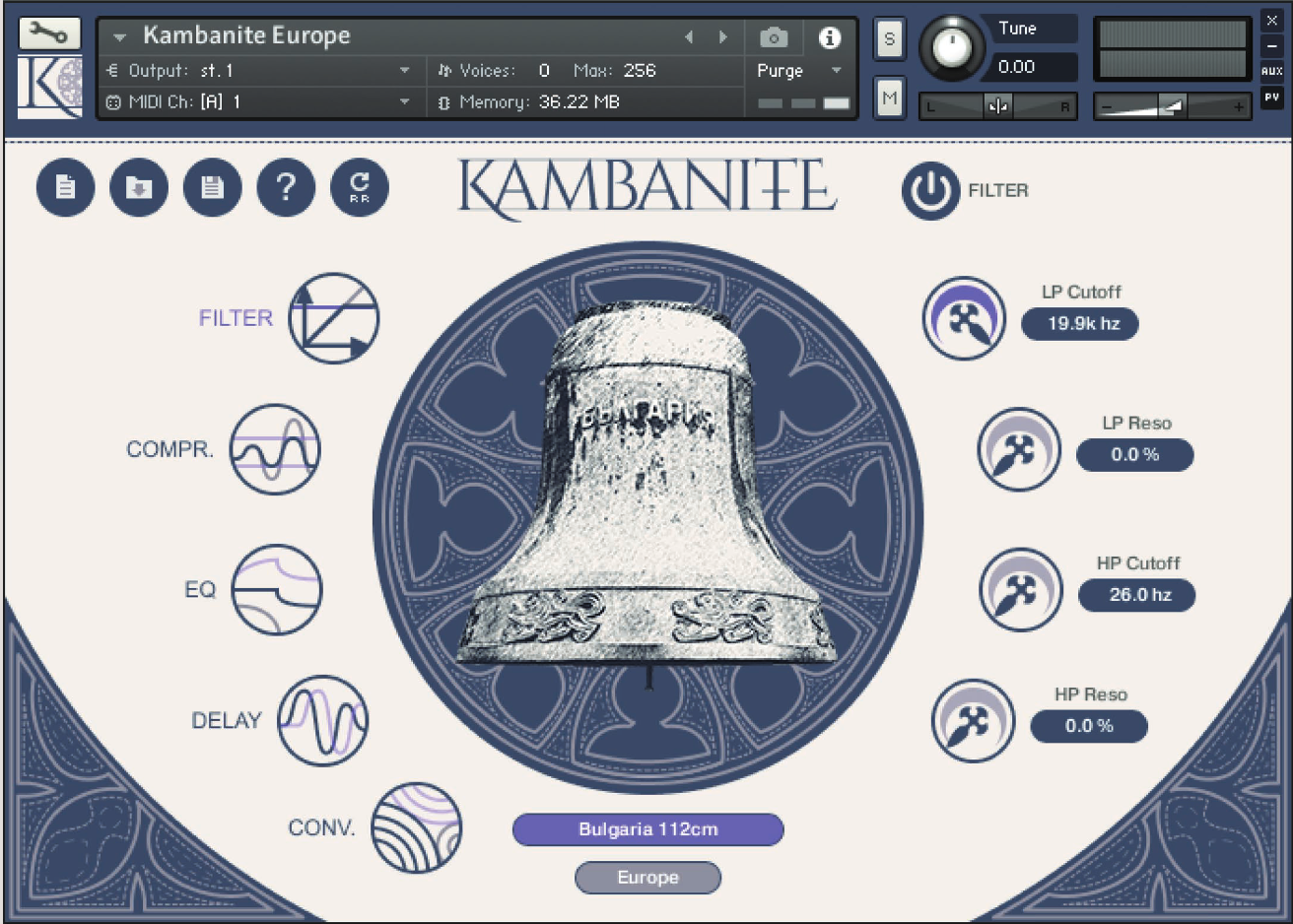 【教堂钟声】Kambanite Church Bells 音源资源下载