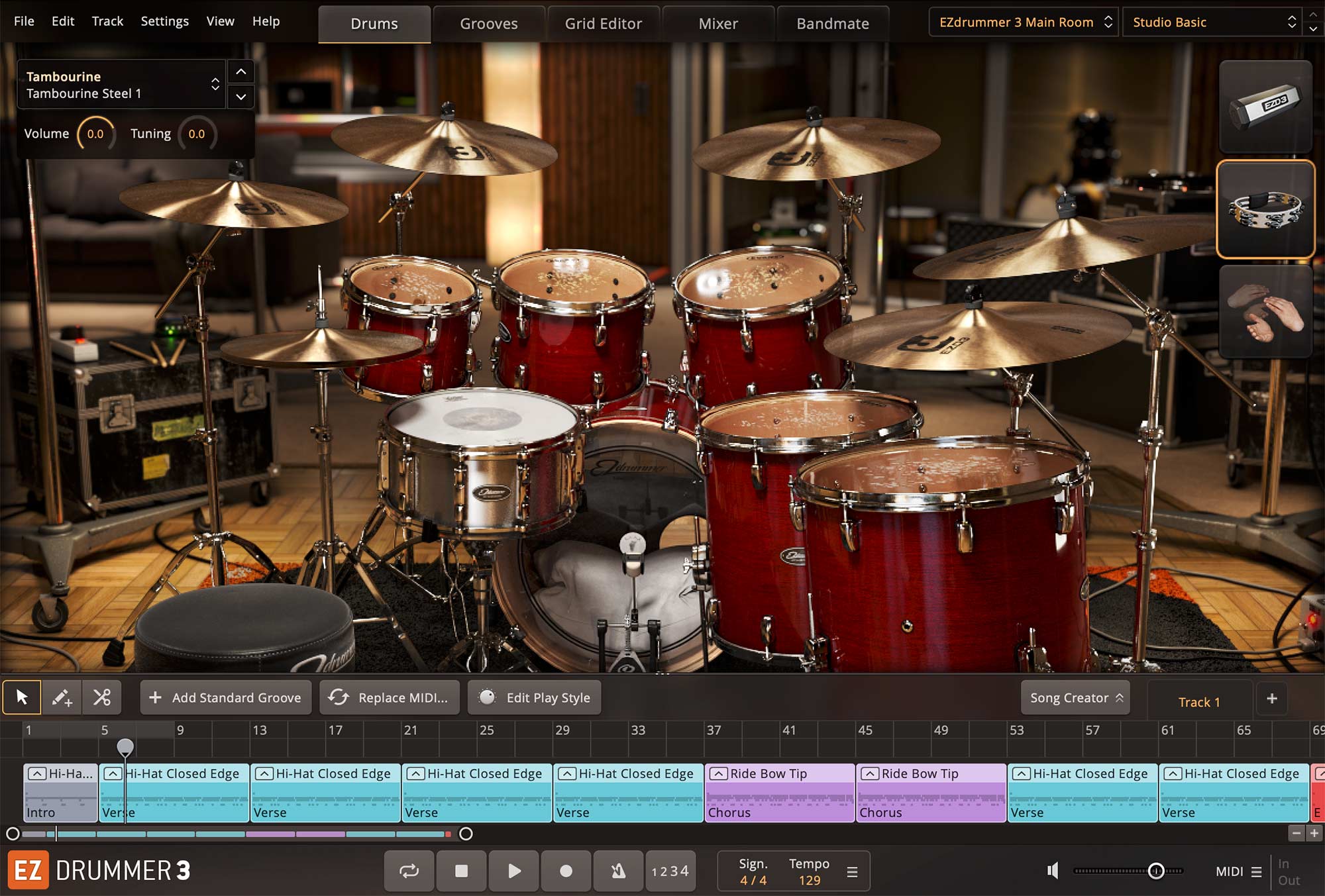 虚拟鼓手音源主程序 Toontrack EZdrummer 3 v3.1.0 CE