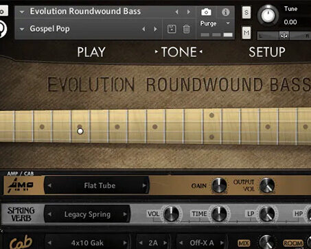 圆弦电贝司音源 Orange Tree Samples Evolution Roundwound Bass v1.2.5