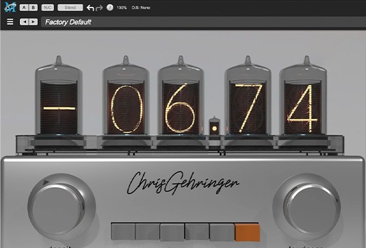 Chris Gehringer签名款 母带响度插件 Metric Halo CGII v4.0.71.235 (MHMBS)(Make Believe Studios CG2)