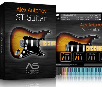 Stratocaster电吉他音色 Antonov Samples Alex Antonov ST Guitar (AntonovSamples)