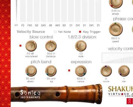 日本尺八音源 Sonica Instruments SHAKUHACHI v2.0.0