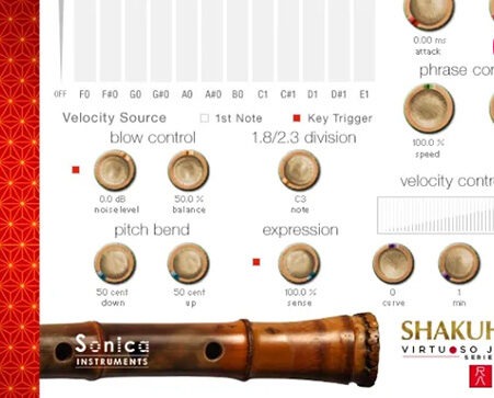 日本尺八音源 Sonica Instruments SHAKUHACHI v2.0.0