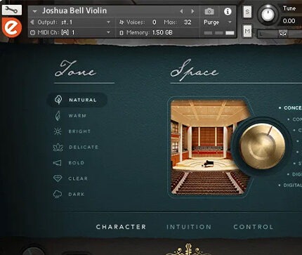 约书亚·贝尔独奏小提琴 Embertone Joshua Bell Violin v1.1.1