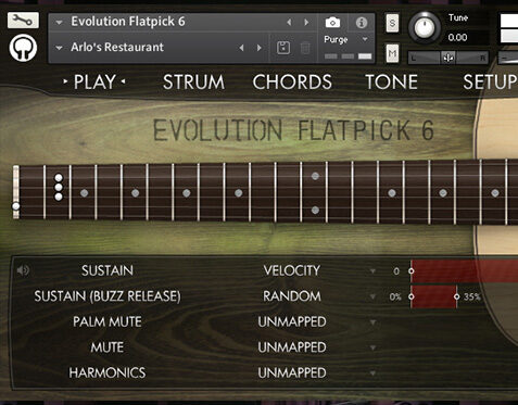 钢弦民谣吉他音源 Orange Tree Samples Evolution Flatpick 6 v1.2.5